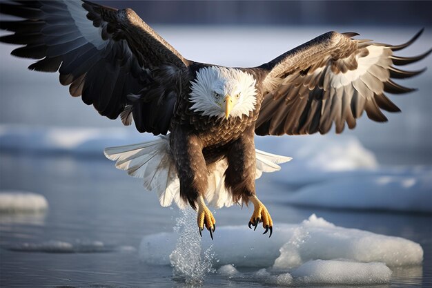 aquila di ghiaccio