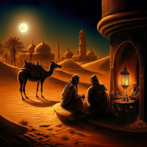 Arabian Nights creata con l'AI