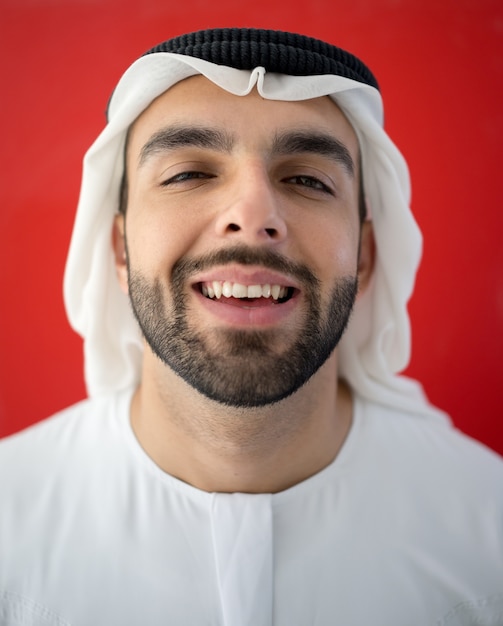 Arabo dall&#39;emirato di Dubai