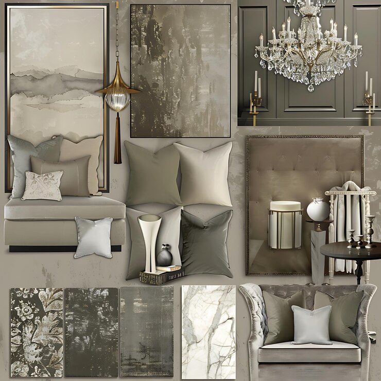 arafed image of a living room with a couch