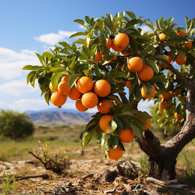 Arancio con arance