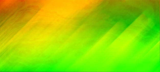 Arancione e verde si fondono design panorama sfondo widescreen