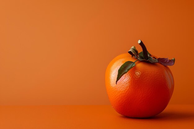 arancione sulla tavola