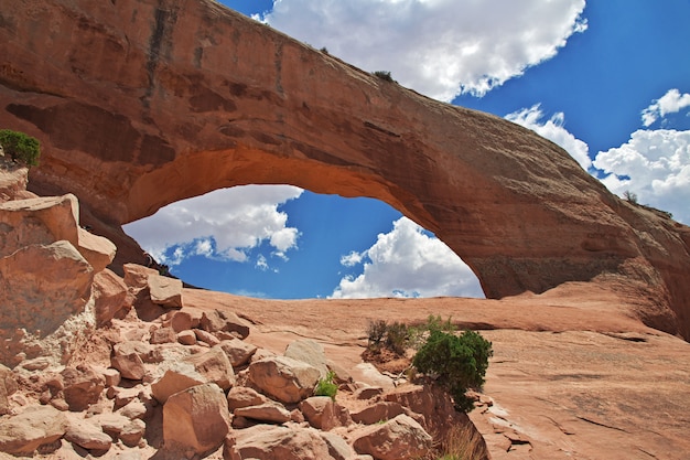 Arches Valley nello Utah, Stati Uniti d'America