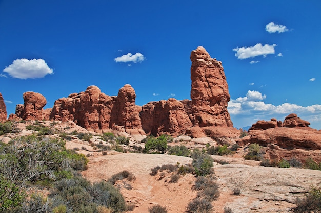 Arches Valley nello Utah, Stati Uniti d'America