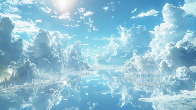 Architetti del cloud che creano mondi virtuali