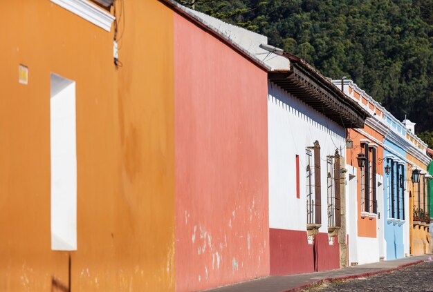 Architettura coloniale nell'antica Antigua Città del Guatemala, America Centrale, Guatemala