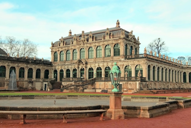 Architettura del castello di Dresda in Germania