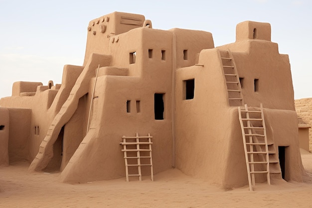 Architettura del deserto Adobe Structures