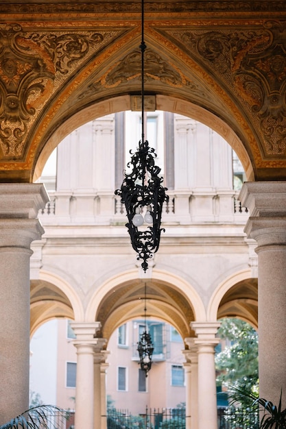 Architettura nel centro storico di Milano