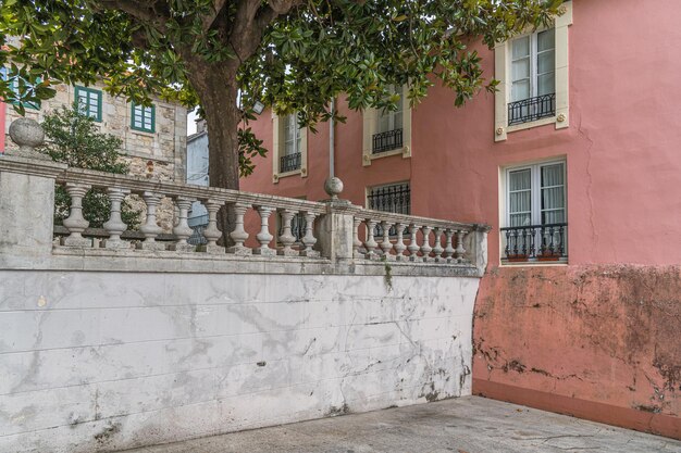 Architettura nel villaggio di Ortigueira Galicia Spagna