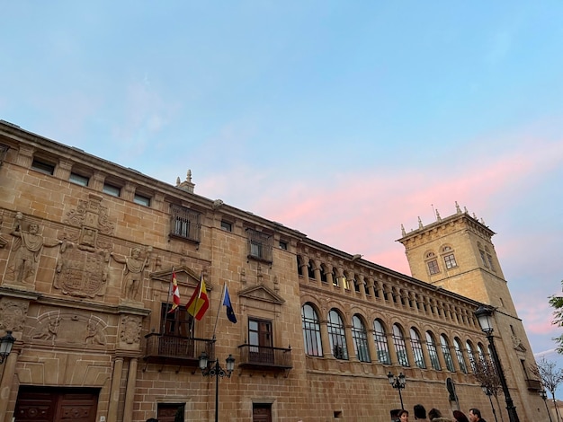 Architettura nella città di Soria Castilla y Leon Spagna Il Palazzo dei Conti di Gomara fu costruito nel XVI secolo ed è l'edificio rinascimentale della città