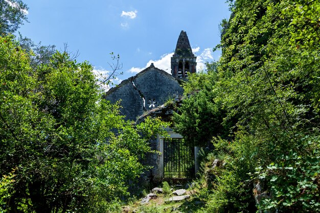 Architettura nella città vecchia in Montenegro