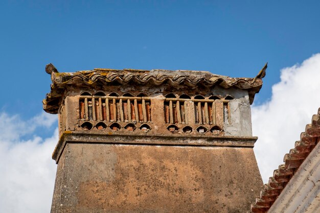 Architettura tipica dei camini dell'Algarve