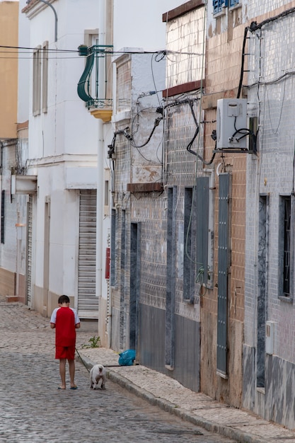 Architettura tipica della città di Olhao