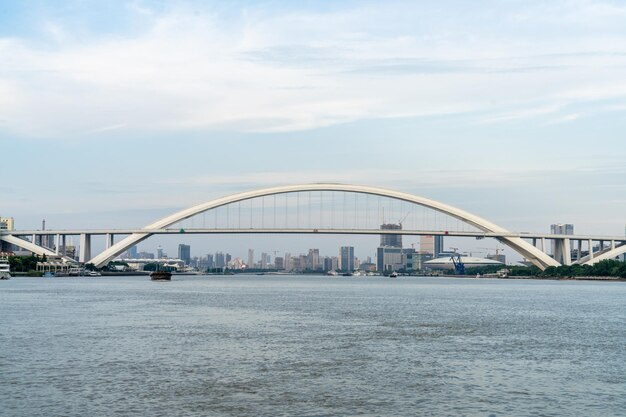 Architettura urbana sul Bund a Shanghai, in Cina