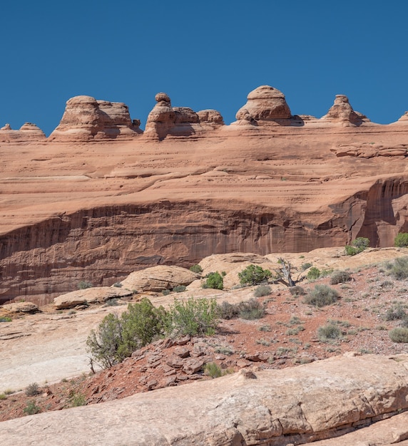 Arco delicato nel parco nazionale di Arches, Utah.