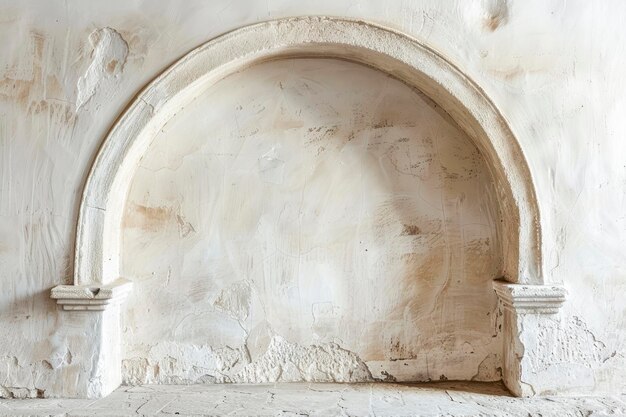 Arco di gesso minimalista Un'attenzione creativa ai dettagli delle pareti