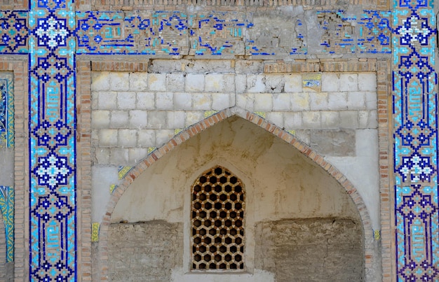 Arco e porte dell'antico ornamento tradizionale asiatico Architettura dell'Asia centrale medievale