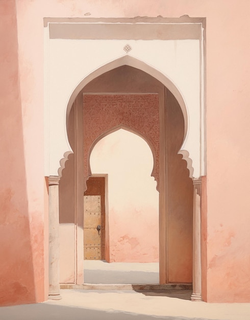 Arco per le strade del Marocco