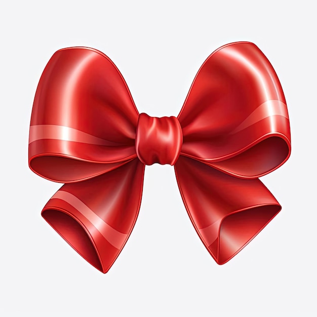 arco rosso di Natale su sfondo bianco trasparente download png