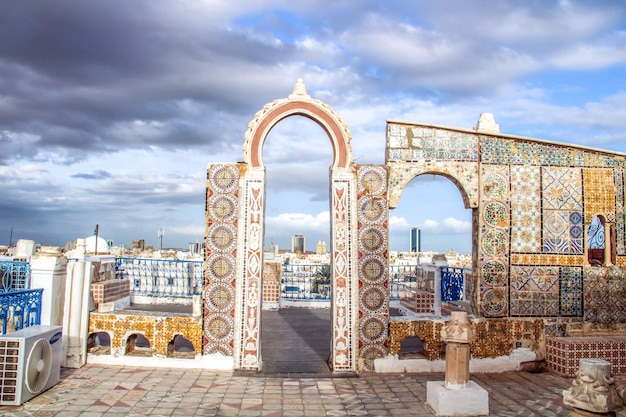 Arco tradizionale Terrazza della Medina Tunisi