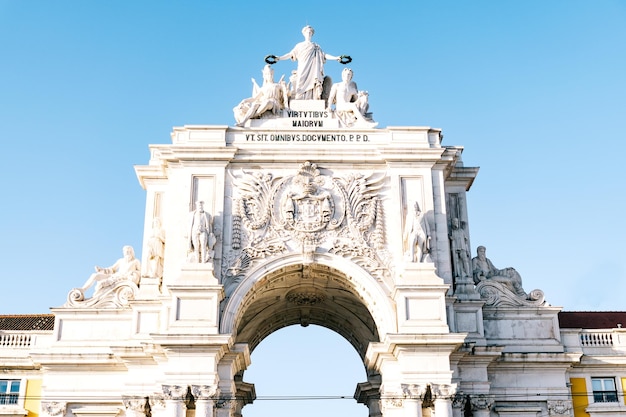 Arco Trionfale a Lisbona Portogallo