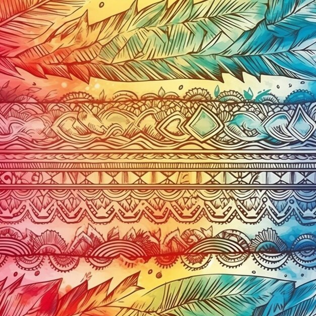 arcobaleno boho