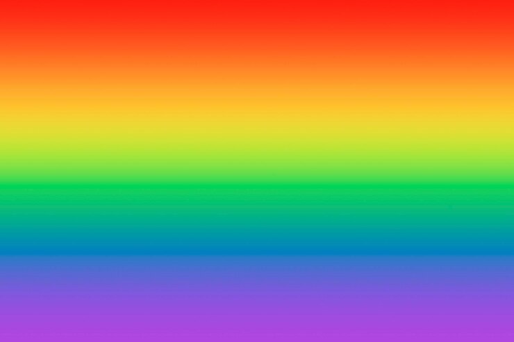 Arcobaleno colorato sfondo sfocato Simbolo transgender LGBTQ