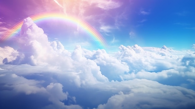 Arcobaleno nel cielo