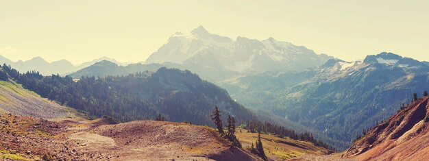 Area ricreativa di Mt. Baker, Washington, USA