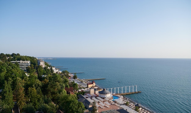 Argine del Mar Nero e la spiaggia di Sochi