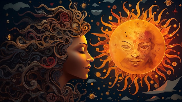 Armonia Celeste Artistica Sole e Luna