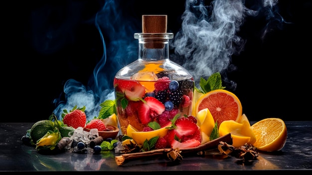 aromatizzazione con frutta e bacche Alimentazione generativa AI