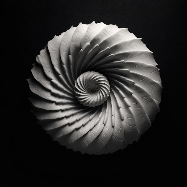 arte a spirale astratta