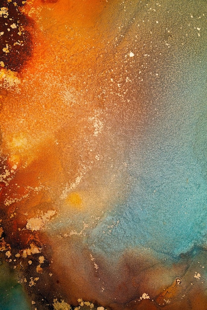 Arte astratta di inchiostro in marmo da squisita pittura originale per sfondo astratto