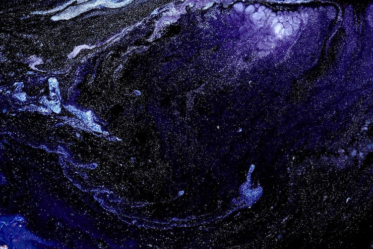 Foto arte liquida di sfondo astratto di lusso inchiostro alcol blu con striature di vernice dorata superficie in marmo texture dell'acqua