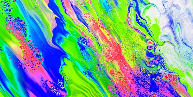 Arte misteriosa magica. Stile di arte liquida dipinto ad olio.