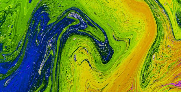 Arte misteriosa magica. Stile di arte liquida dipinto ad olio.