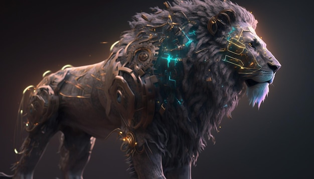 Arte robotica del leone