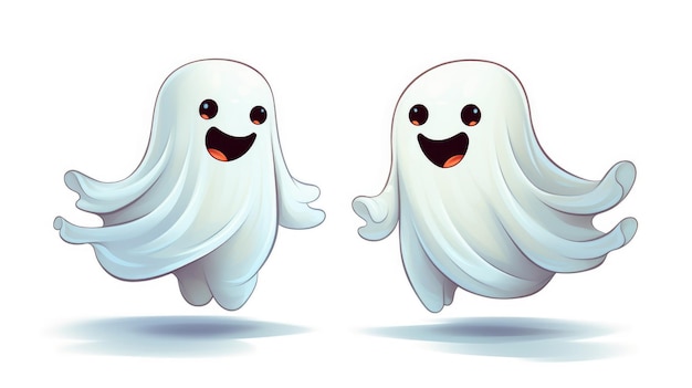 Arte vettoriale fantasma di Halloween