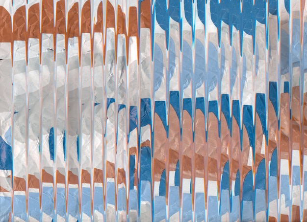 Artefatti blu beige del rumore digitale della struttura di glitch