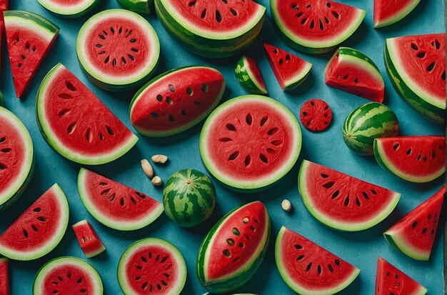 Artigianato DIY a tema melone d'acqua come rocce dipinte