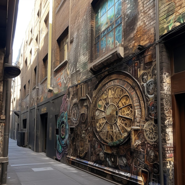 Artistic Tapestry ha svelato Melbourne Lane Way con una grande rappresentazione di street art