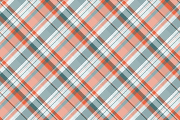Artwork vector texture seamless softness tartan pattern check Linear plaid background textile fabric in red and white colors