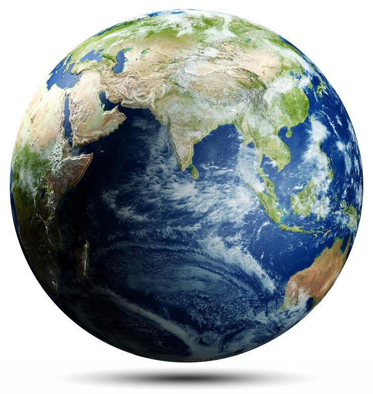 Photo asia indian ocean planet earth