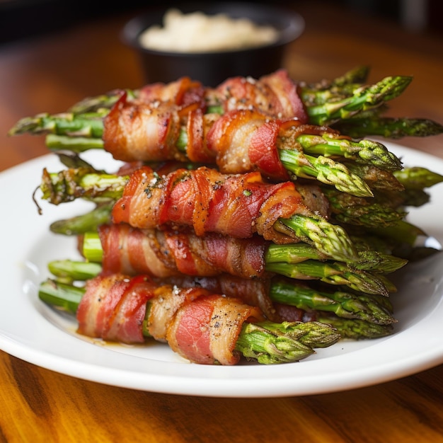 Asparagi avvolti nel bacon