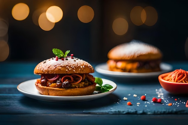Assapora le magiche e deliziose esperienze gastronomiche Migliori foto di cibo generate dall'intelligenza artificiale