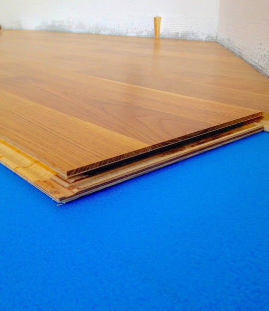 Assemblaggio galleggiante di parquet di quercia