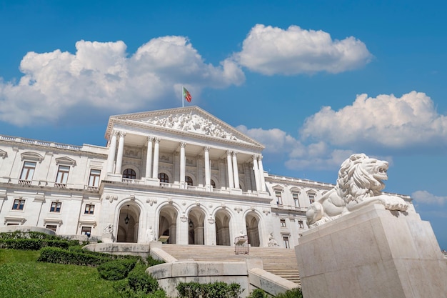 Assemblea del palazzo del parlamento della repubblica lisbona portogallo